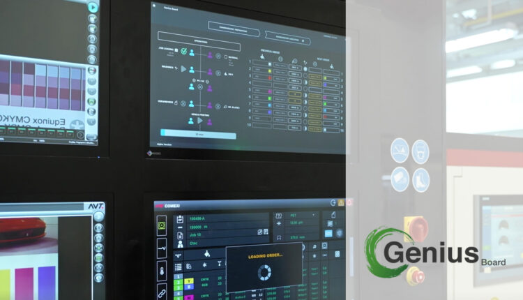Comexi Genius Board: A Straightforward Approach to Saving Time on Each Changeover.